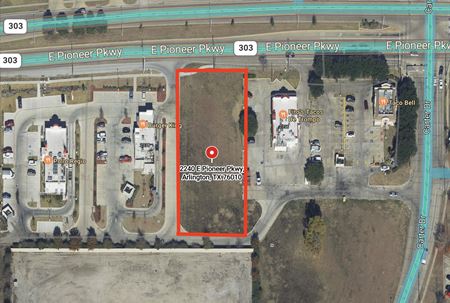 VacantLand space for Sale at 2240 E. Pioneer Pkwy. Arlington, TX. 76010 in Arlington