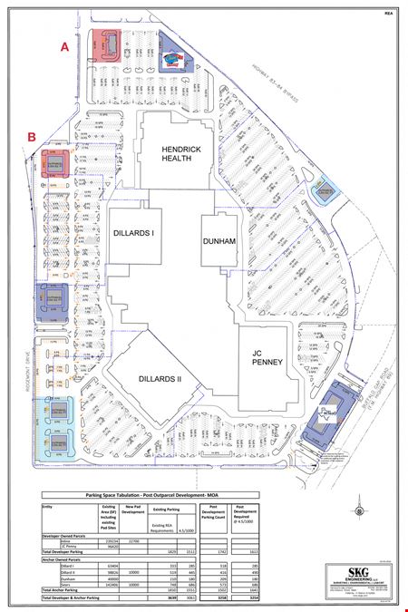 Mall of Abilene Pad Sites