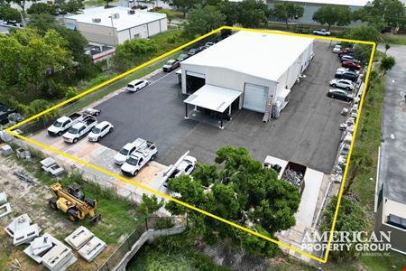 Industrial Building with Fenced Yard