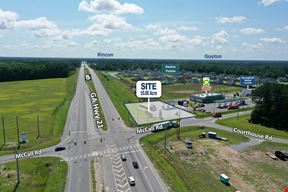 ±0.66-Acre Retail Outparcel on GA Hwy 21 | Ground Lease