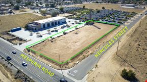 ±1.55 Acres Hesperia Rd and Hercules St