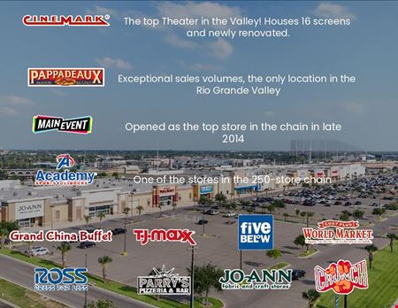 Retail space for Rent at Pharr Town Center in Pharr
