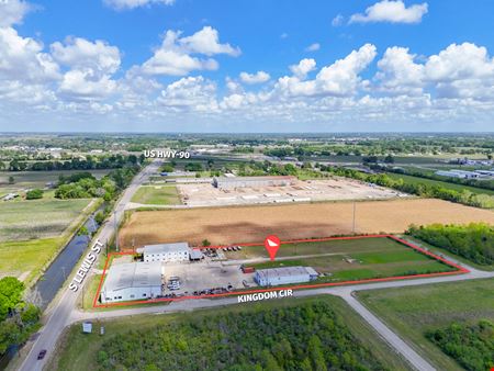 Dual Warehouses Near Hwy 90 with Surplus Land and Office