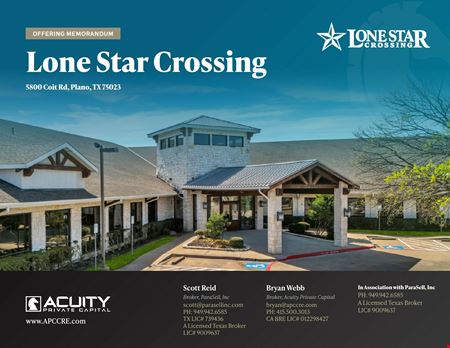 Office space for Sale at Lone Star Crossing in Plano