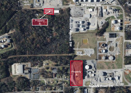 VacantLand space for Sale at 2430 Nabors Road & 2617 28th Street SW in Birmingham