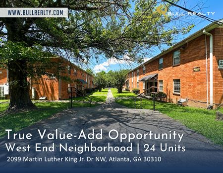 Multi-Family space for Sale at True Value-Add Opportunity | West End Neighborhood | 24 Units in Atlanta