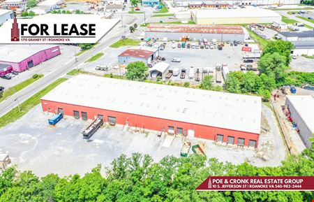 Industrial space for Rent at 1715 Granby Street NE in Roanoke