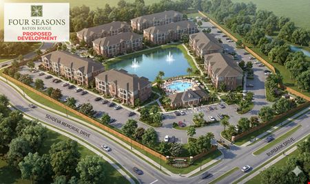 VacantLand space for Sale at Four Seasons - 324 Unit Fully Permitted/Approved Site with Shovel-Ready Potential in Baton Rouge
