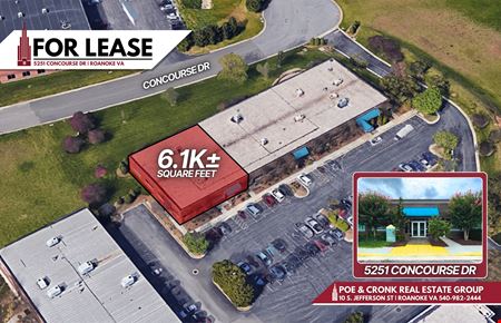 Office space for Rent at 5251 Concourse Valleypointe in Roanoke