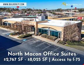 North Macon Office Suites | ±2,767 SF - ±8,025 SF | Access to I-75