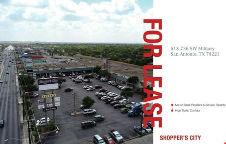 Retail space for Rent at 518- 736 SW Military Dr. in San Antonio