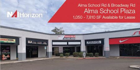 Retail space for Rent at Alma School Plaza in Mesa