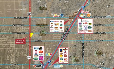 VacantLand space for Sale at  Hwy 395 & Eucalyptus St in Victorville