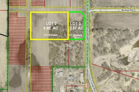 Commercial space at SWC Galligan Rd & Binnie Rd in Gilberts