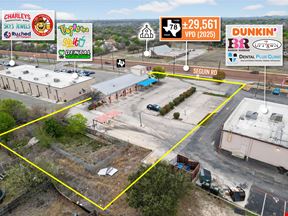 REIT Sale | Former Zips Car Wash | 29K VPD | San Antonio MSA | 8.6% Population Growth | Walmart Shadow