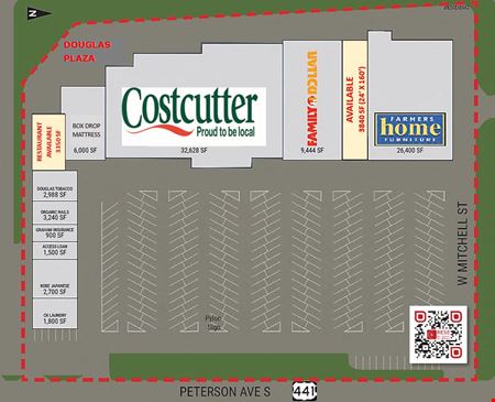 Retail space for Rent at Douglas Plaza - Douglas, GA in Douglas
