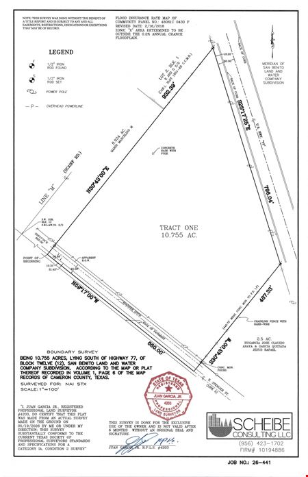 10.755 Acres on E. Business 77 and Stenger Street