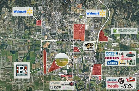 VacantLand space for Rent at 404 SW Regional Airport Blvd in Bentonville