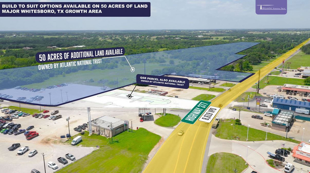 46 Acres of Commercial Land Ready for Build To Suit