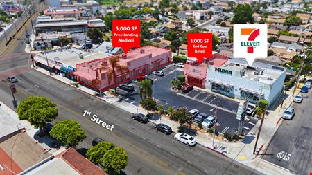 Retail space for Rent at Freestanding Medical Office + End Cap Retail | High-Visibility East Los Angeles Location in East Los Angeles