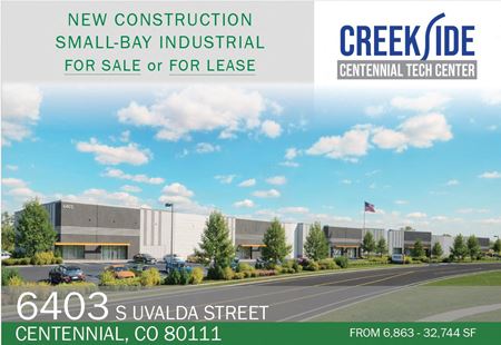 Industrial space for Rent at Creekside Centennial Tech Center in Centennial