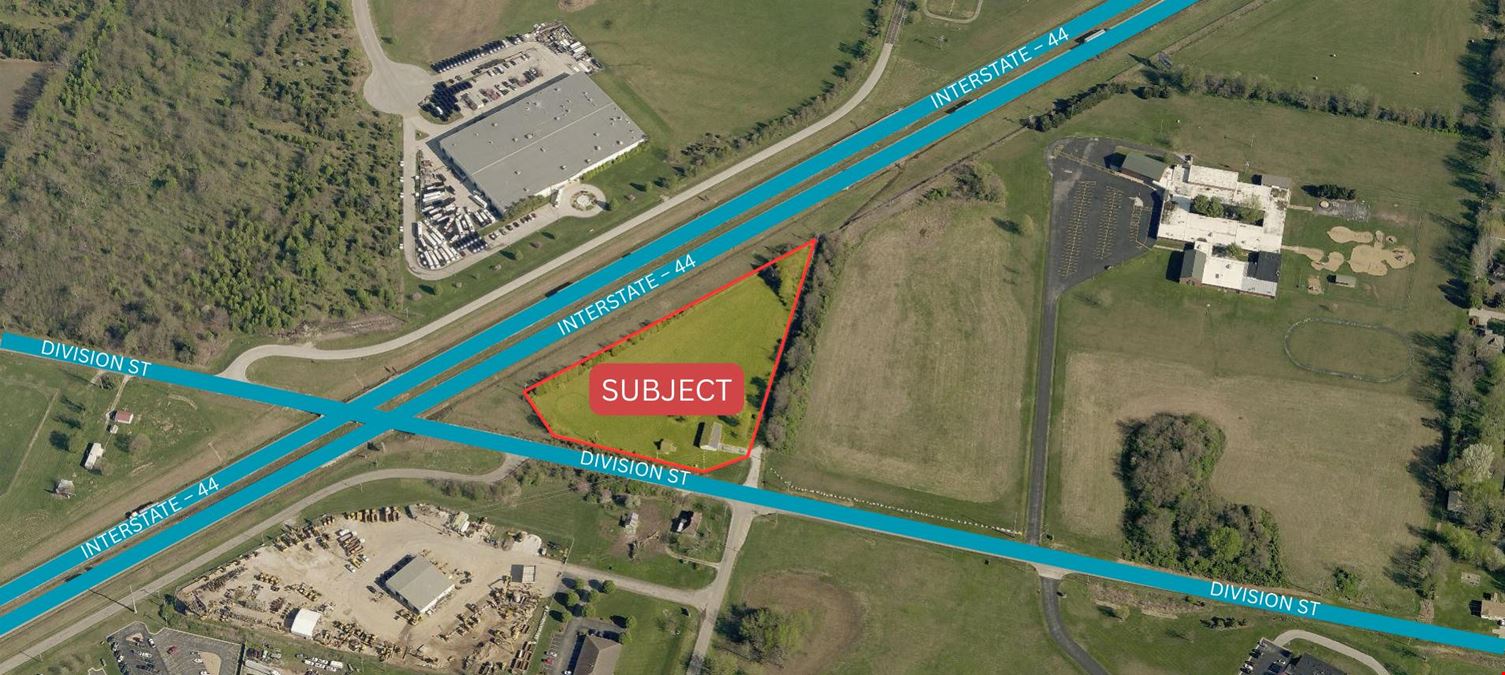 REDUCED - 4 ACRES ON I-44 & DIVISION