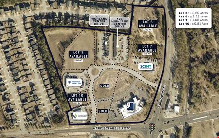VacantLand space for Sale at Highland Center Drive Lots in Columbia
