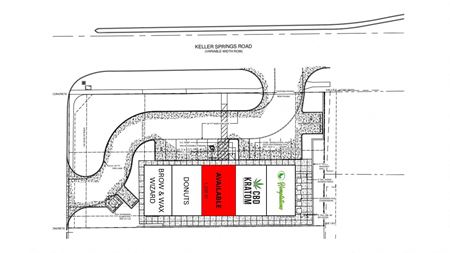 Retail space for Rent at 2300 Keller Springs Rd in Carrollton