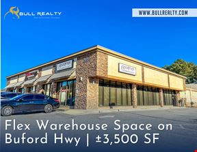 Flex Warehouse Space on Buford Hwy ¦ ±3,500 SF