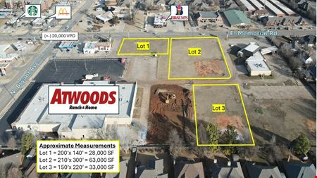 VacantLand space for Rent at Eagle Crest Center - Pad Sites in Edmond