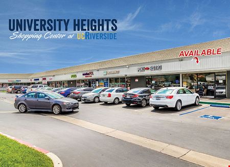 Retail space for Rent at University Heights Shopping Center in Riverside