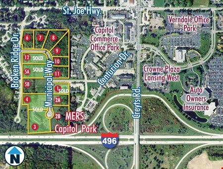 Land space for Sale at MERS Park Office Lots, Municipal Way in Lansing