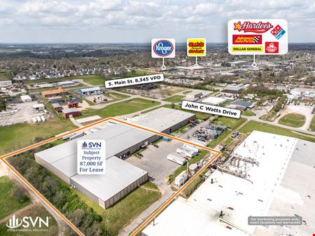 87,000 SF Industrial Warehouse Space FOR LEASE