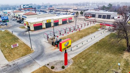 Retail space for Sale at FORMER CARWASH LOCATED NEAR CENTRAL & WEBB ROAD in Wichita