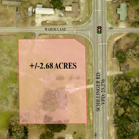VacantLand space for Sale at +/-2.68 acres on Schillinger Rd in Semmes in Semmes