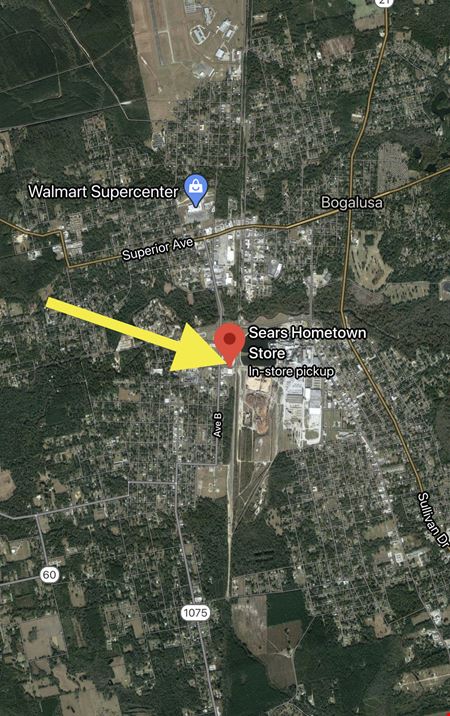 Retail space for Rent at 412 Avenue B Bogalusa LA in Bogalusa