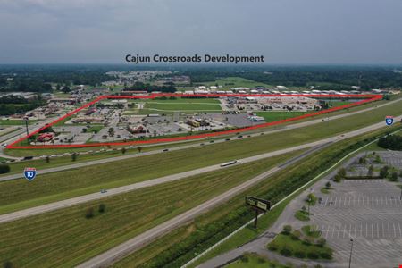 VacantLand space for Rent at Cajun Crossroads Development on Hwy. 30 in Gonzales