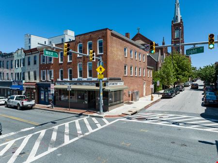 Commercial space at 1135-1137 Light Street in Baltimore