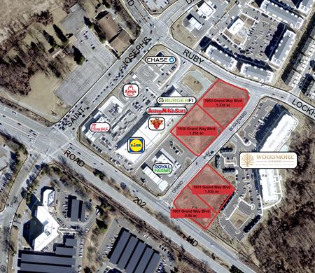VacantLand space for Sale at 1901, 1911, 1930 and 1950 Grand Way Blvd in Largo