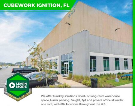 Industrial space for Rent at Cubework Jacksonville in Jacksonville