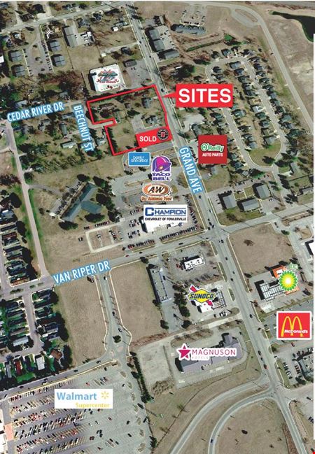 Commercial space at Up to 2.72 Acres off Exit 129 Adjacent to Future Jimmy Johns in Fowlerville