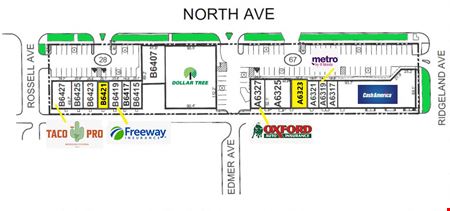 North Ridge and Rossell North Shopping Centers