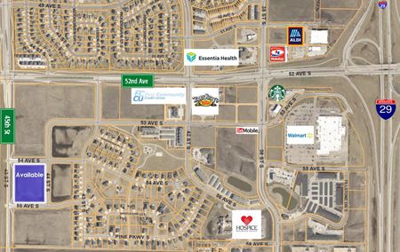 VacantLand space for Sale at 5401 44th St S in Fargo