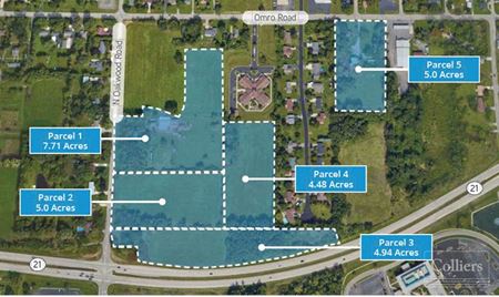 Commercial space at +/- 27 Acres of Development Land in Algoma