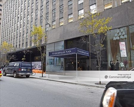 Office space for Rent at 75 Rockefeller Plaza in New York