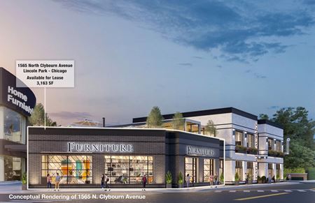 Retail space for Rent at Lincoln Park Centre in Chicago