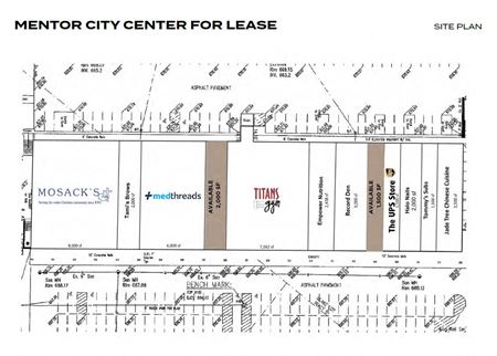 Retail space for Rent at Mentor City Center in Mentor
