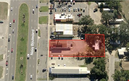 Commercial space at Prime retail location on Navy Boulevard, 1/3 mile north of Wal-Mart in Pensacola