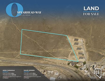 VacantLand space for Sale at Coyote Crossing in Reno
