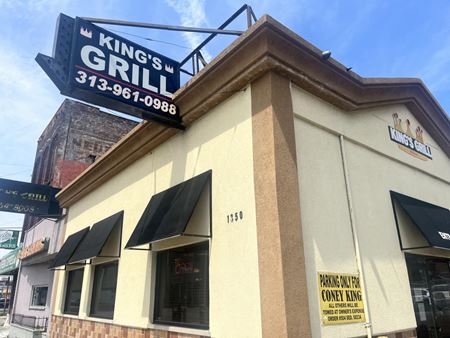 Retail space for Sale at Kings Grill in Detroit